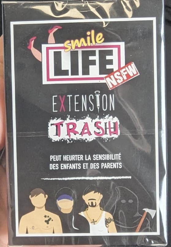 Smile Life Extension Trash - Card and Ambience Game - 16 Years and up