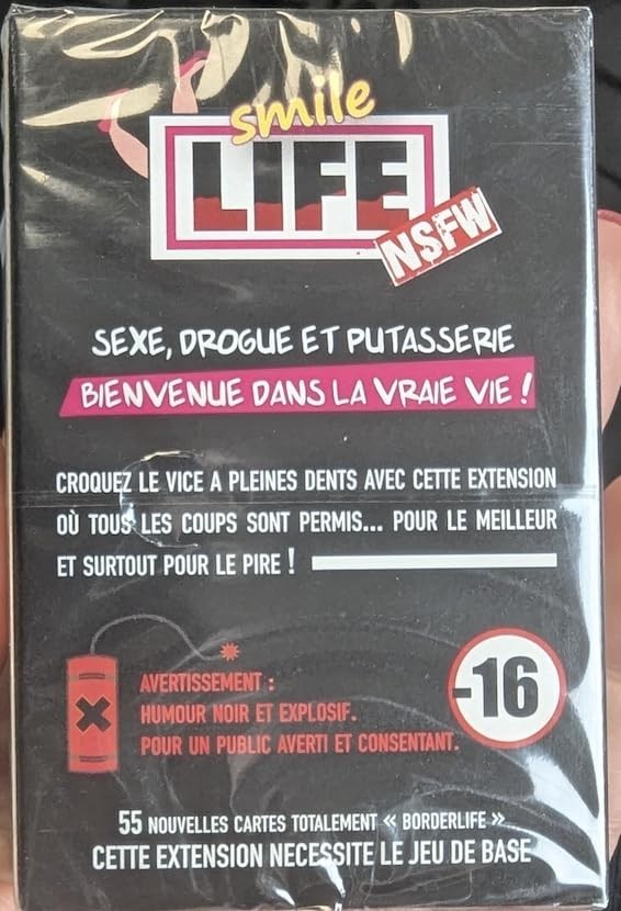 Smile Life Extension Trash - Card and Ambience Game - 16 Years and up