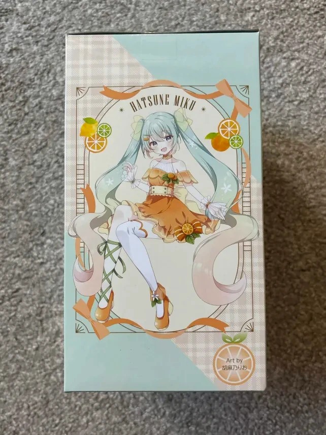 Hatsune Miku Noodle Stopper Figure Lime Ver. FuRyu New US