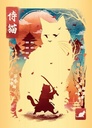 Ravensburger Cat Warrior, Red Panda & Dragon 100 Piece Mini Puzzle with Stand for Adults