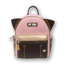 Spy X Family Anime Anya Pink PU Mini Backpack with Horns