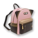 Spy X Family Anime Anya Pink PU Mini Backpack with Horns