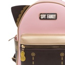 Spy X Family Anime Anya Pink PU Mini Backpack with Horns