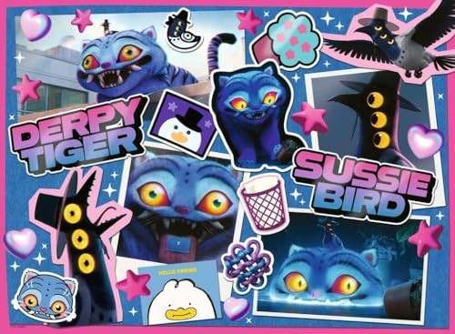 Ravensburger - Derpy and Sussie - 300 Piece XXL Jigsaw Puzzle - Fun Cartoon Characters in a Bright, Playful Scene - Larger Pieces for Confident Builde