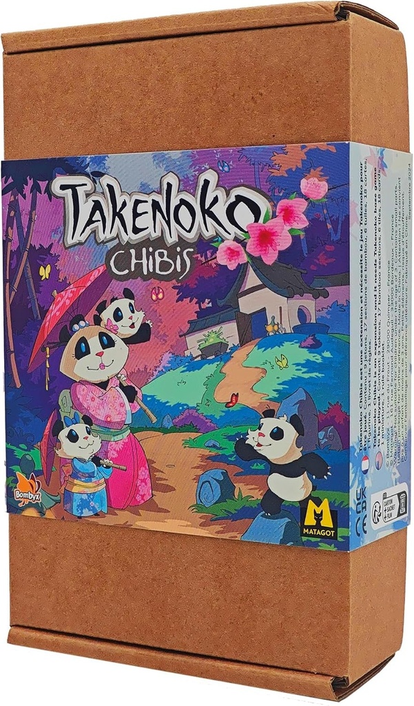 Bombyx - Takenoko Chibis Refresh - Board Game Expansion - Ages 8 Plus - 2-4 Players - 45-60 Minutes Playing Time