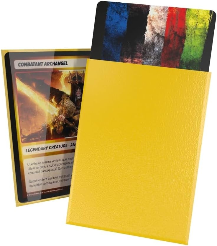 Ultimate Guard Cortex Standard Sleeves 100 Pack (Yellow)
