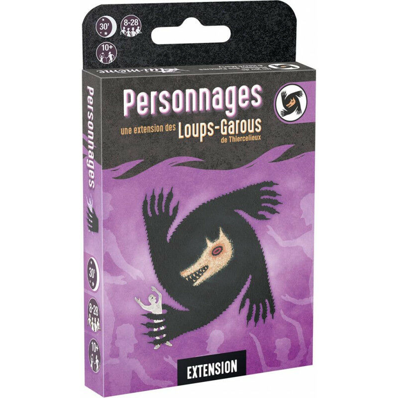 Ac-déco - Loups-Garous De Thiercelieux : Les Personnages - Extension - Jeu Familial - Livraison Gratuite