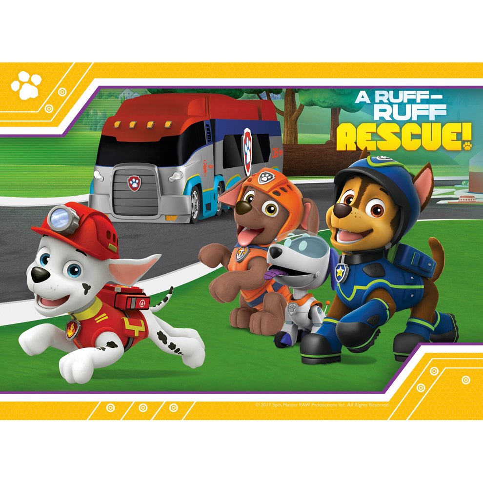 Ravensburger Paw Patrol 4 in a Box Jigsaw Puzzles