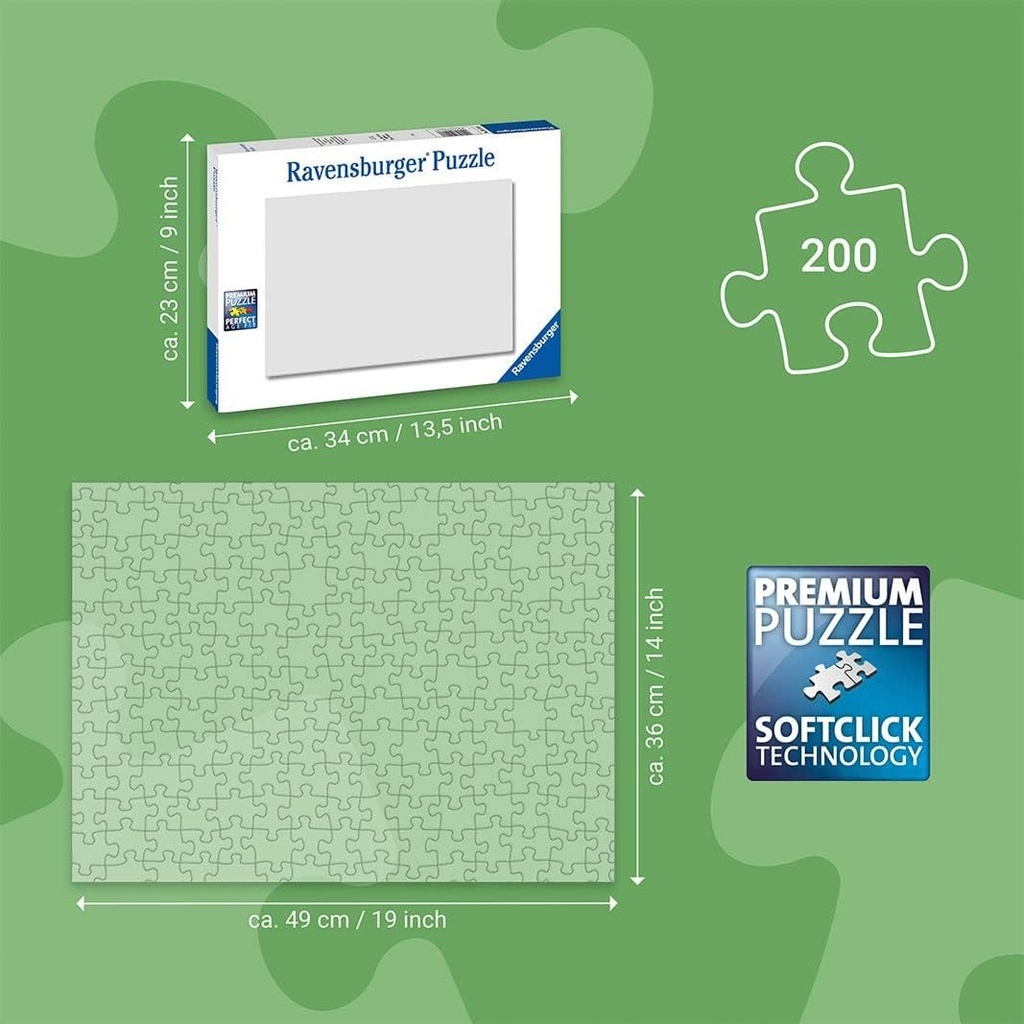 Ravensburger - Minecraft Puzzle 200pc