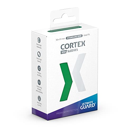 Ultimate Guard Cortex: Standard: Green Sleeves (100)