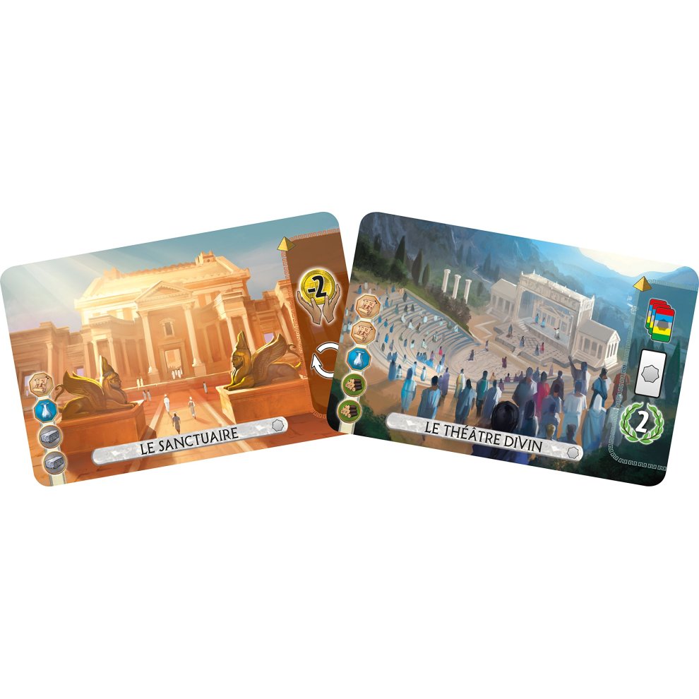 7 Wonders Duel - Extension Game Pantheon