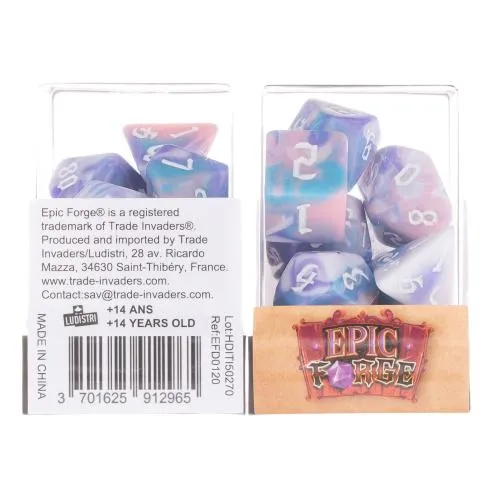 Lot de 7 dés en boîte – Conte de fées
