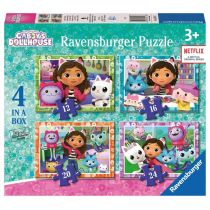 Puzzles enfants 4 en 1 grandes formes