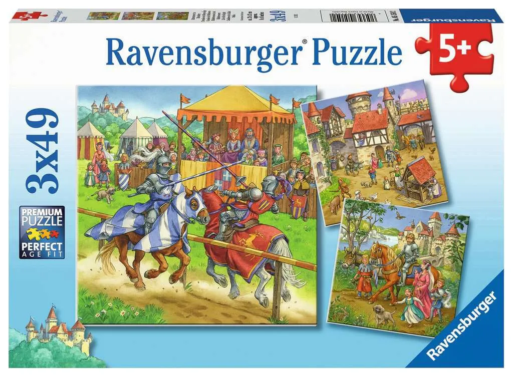 Puzzle Chevaliers du Moyen-Age