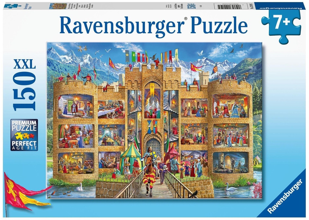 Puzzle Bienvenue au château des chevaliers