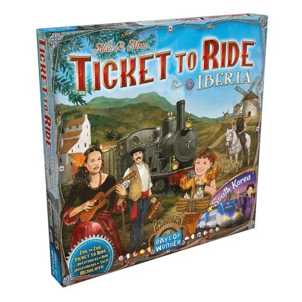 Les Aventuriers du Rail : Iberia & Corée du Sud (extention)