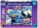 Puzzles Enfants 100 XXL pièces - KPop Demon Hunters - Le duo Derpy et Sussie