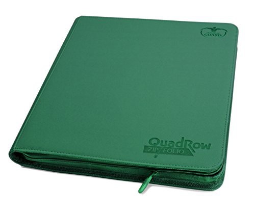 Ultimate Guard 24 Pocket Zipfolio XenoSkin - Green New