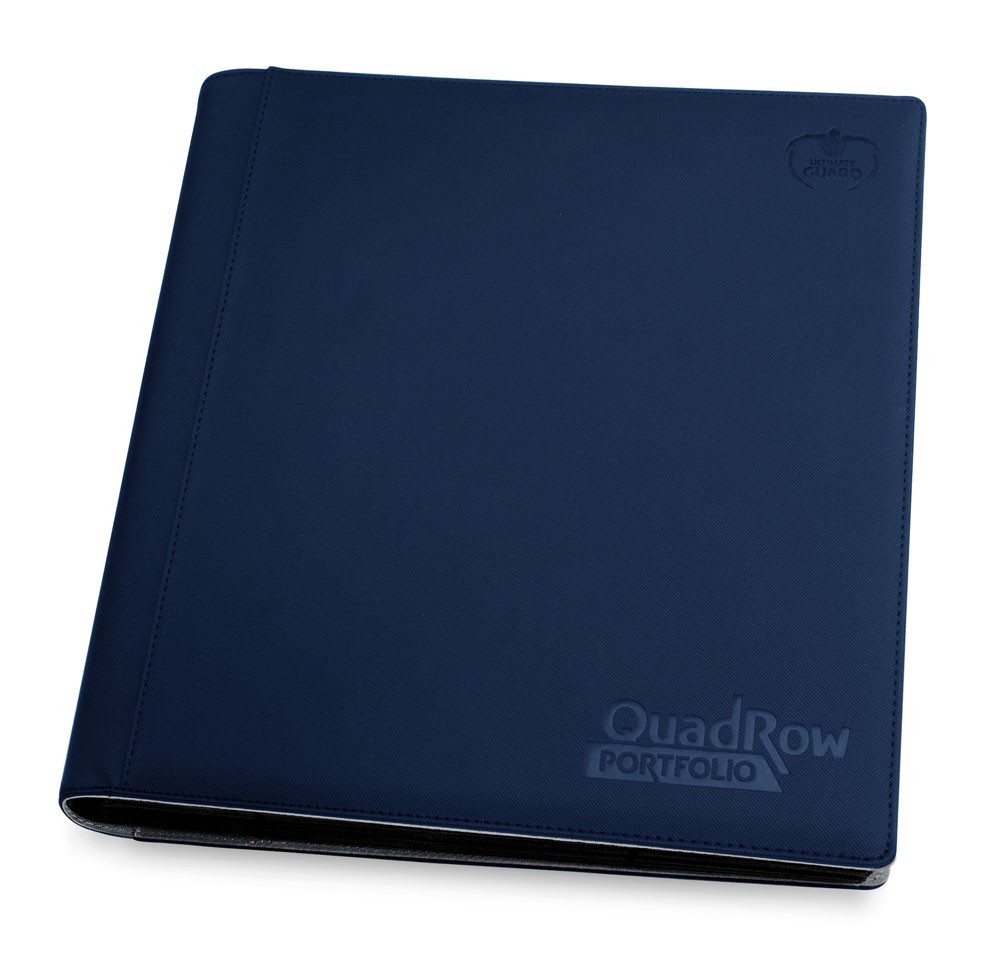 Ultimate Guard Quadrow Portfolio Xenoskin Card Binder  Dark Blue