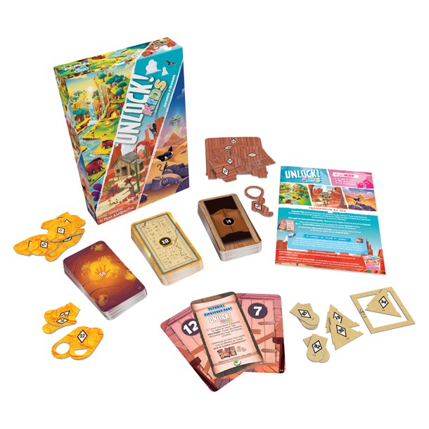 Unlocked Kids 2 Card Game - French