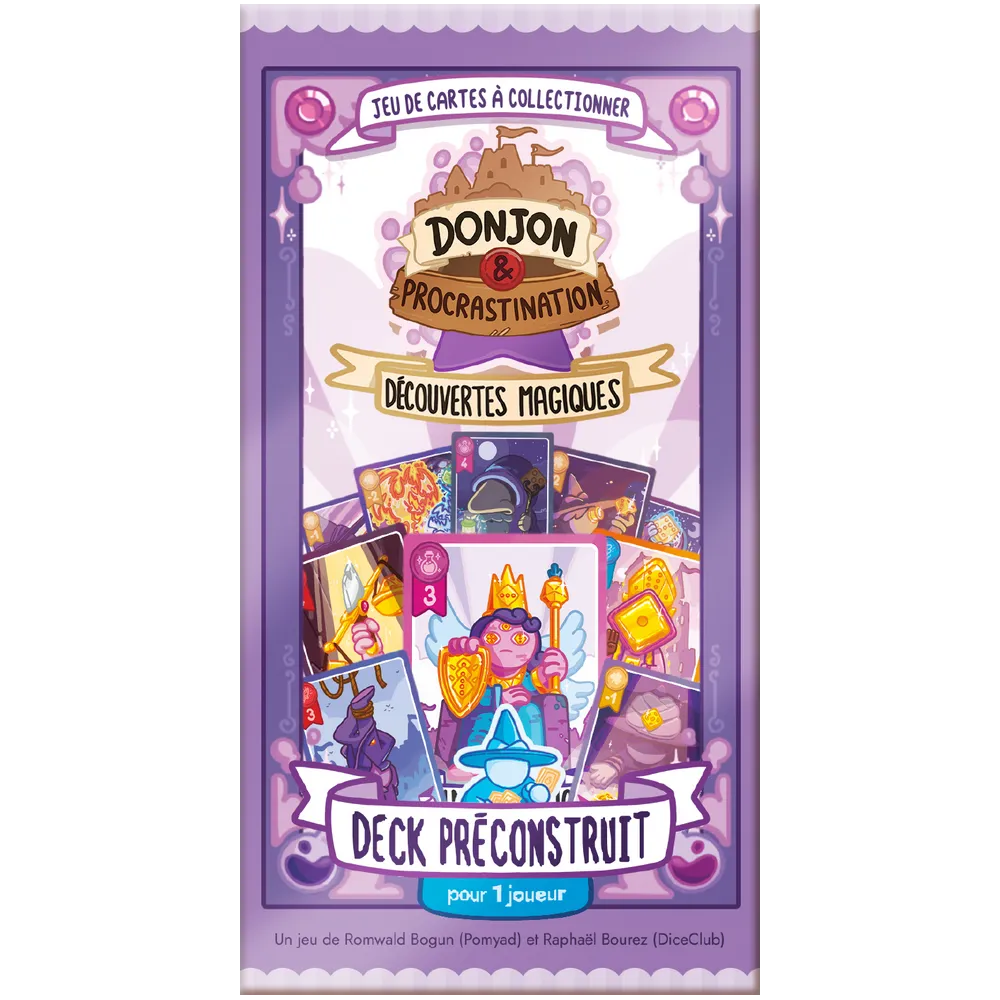 DONJON & PROCRASTINATION JCC – Deck S2 Découvertes Magiques