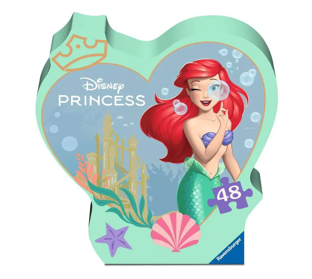 Puzzles Enfants 48 pièces - Disney Princesses - Princesse Ariel