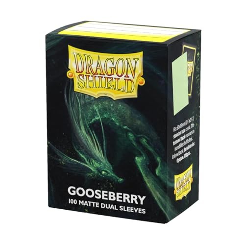 DS - Standard Dual Sleeves: Gooseberry [Matte] (100 Sleeves)