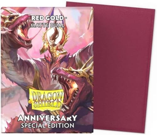 Arcane Tinmen ApS ART15065 Dragon Shield: Matte Dual - Red/Gold