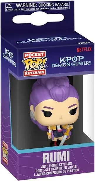 KPop Demon Hunters assortiment porte-clés Pocket POP! Rumi 4 cm