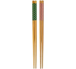 Demon Slayer: Kimetsu no Yaiba pack 2 baguettes Tanjiro & Nezuko