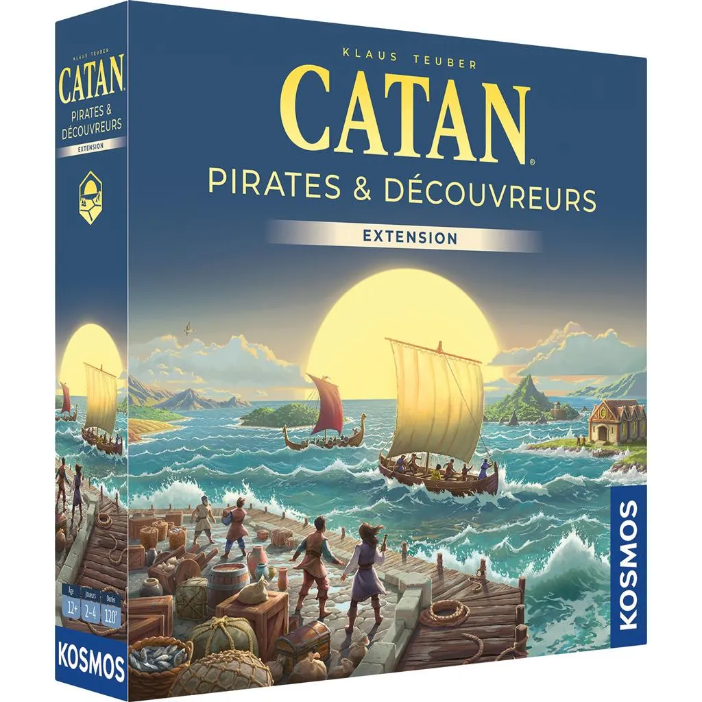 CATAN - EXTENSION PIRATES ET DECOUVREURS